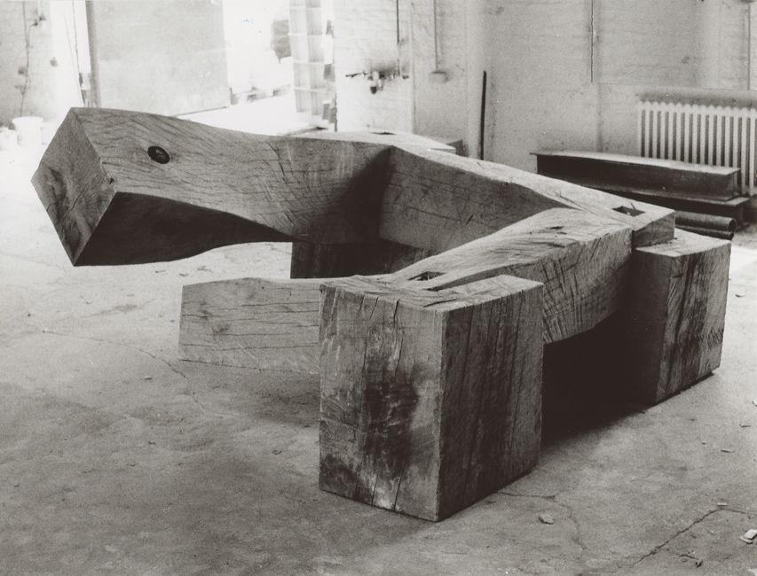 Monika Mueller-Klug, Three Chairs, Holz