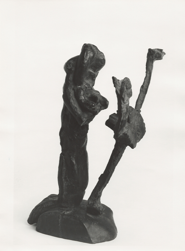 Rolf Szymanski, Gebreite, Bronze, 36 x 21 x 21 cm